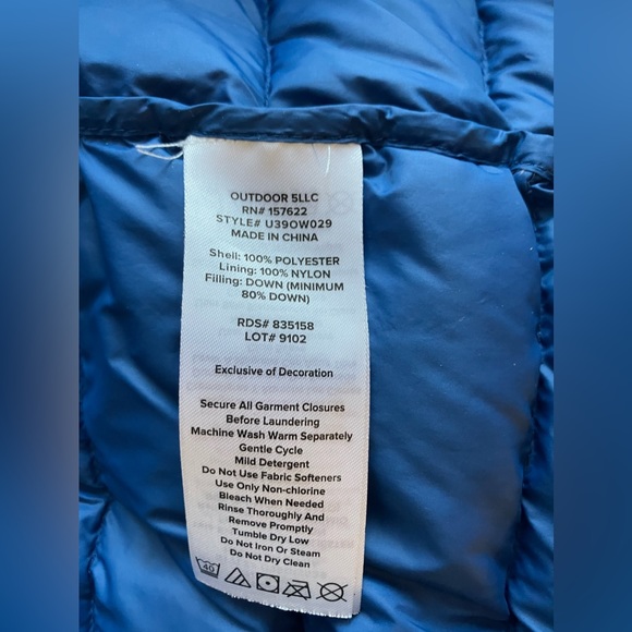 Kid Eddie Bauer Down Coat - Picture 3 of 9